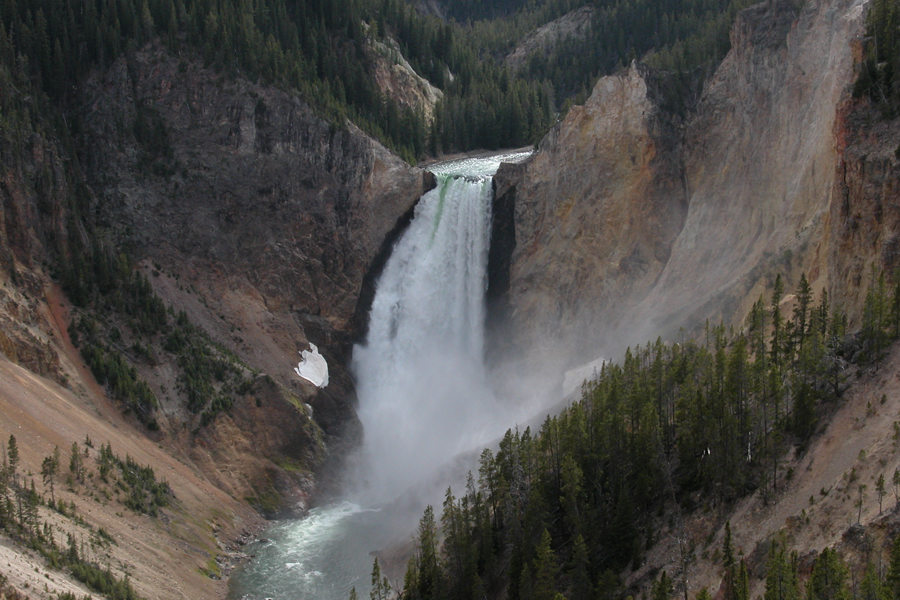 Lower Falls, Yellowstone River, Wyoming