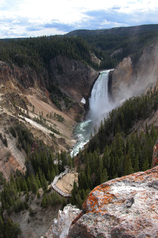 Lower Falls, Yellowstone River, Wyoming