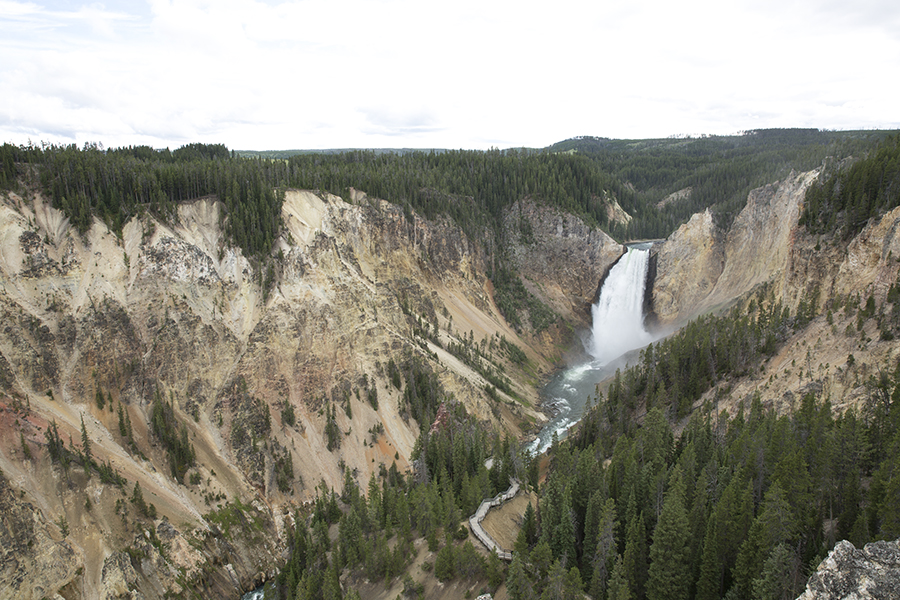 Lower Falls, Yellowstone River, Wyoming
