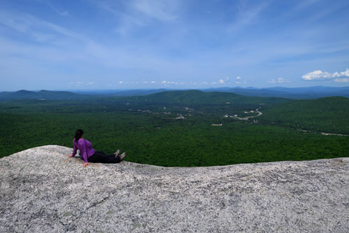 views of Twin Mountain from Middle Sugarloaf