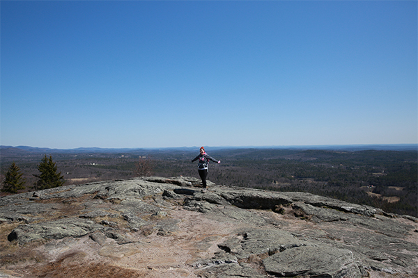 views from Mt. Watatic along the Midstate Trail