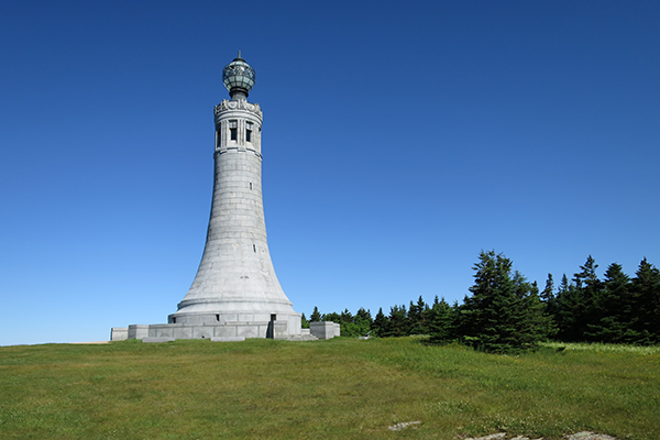 summit of Mt. Greylock