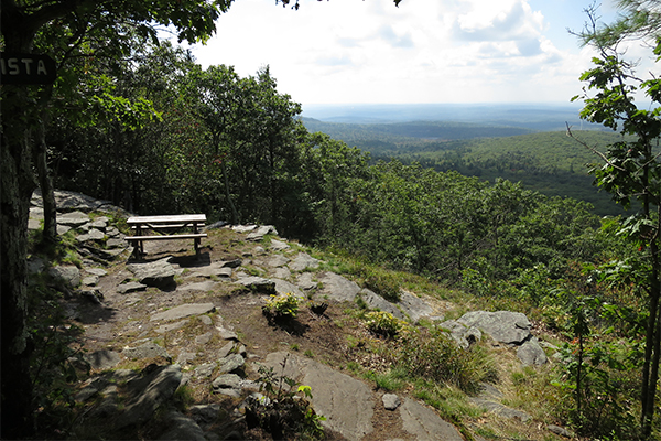 Scenic View off the Harrington Trail, Mt. Wachusett