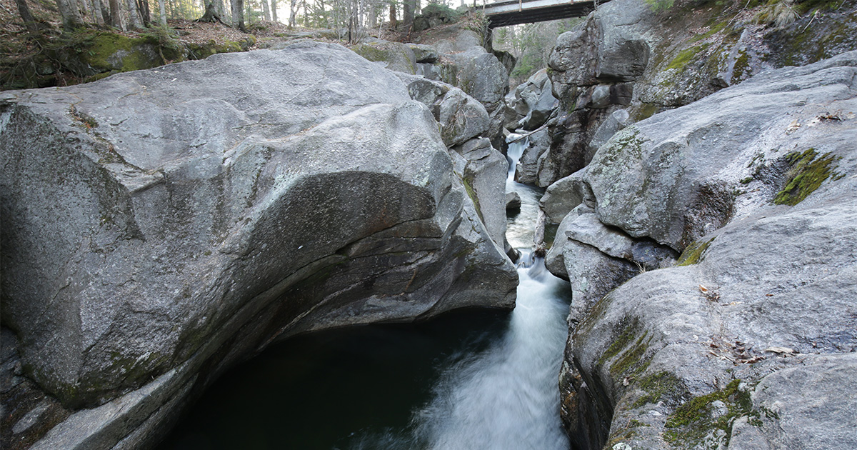 Sculptured Rocks - New Hampshire