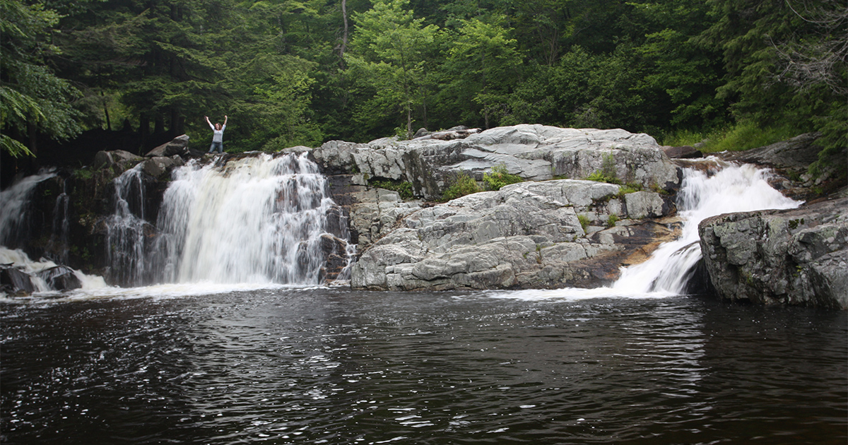Buttermilk Falls Ludlow, Vermont