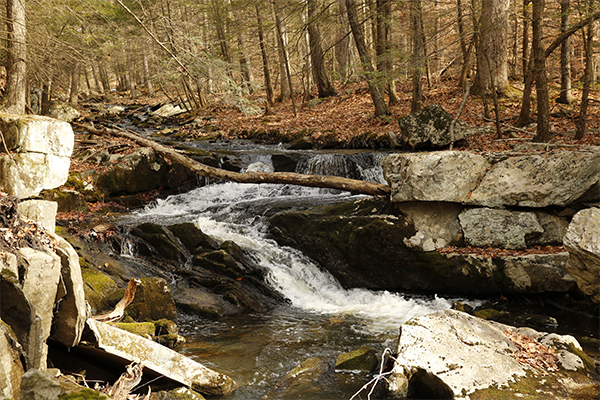 Jim Brook Falls, Canton, Connecticut